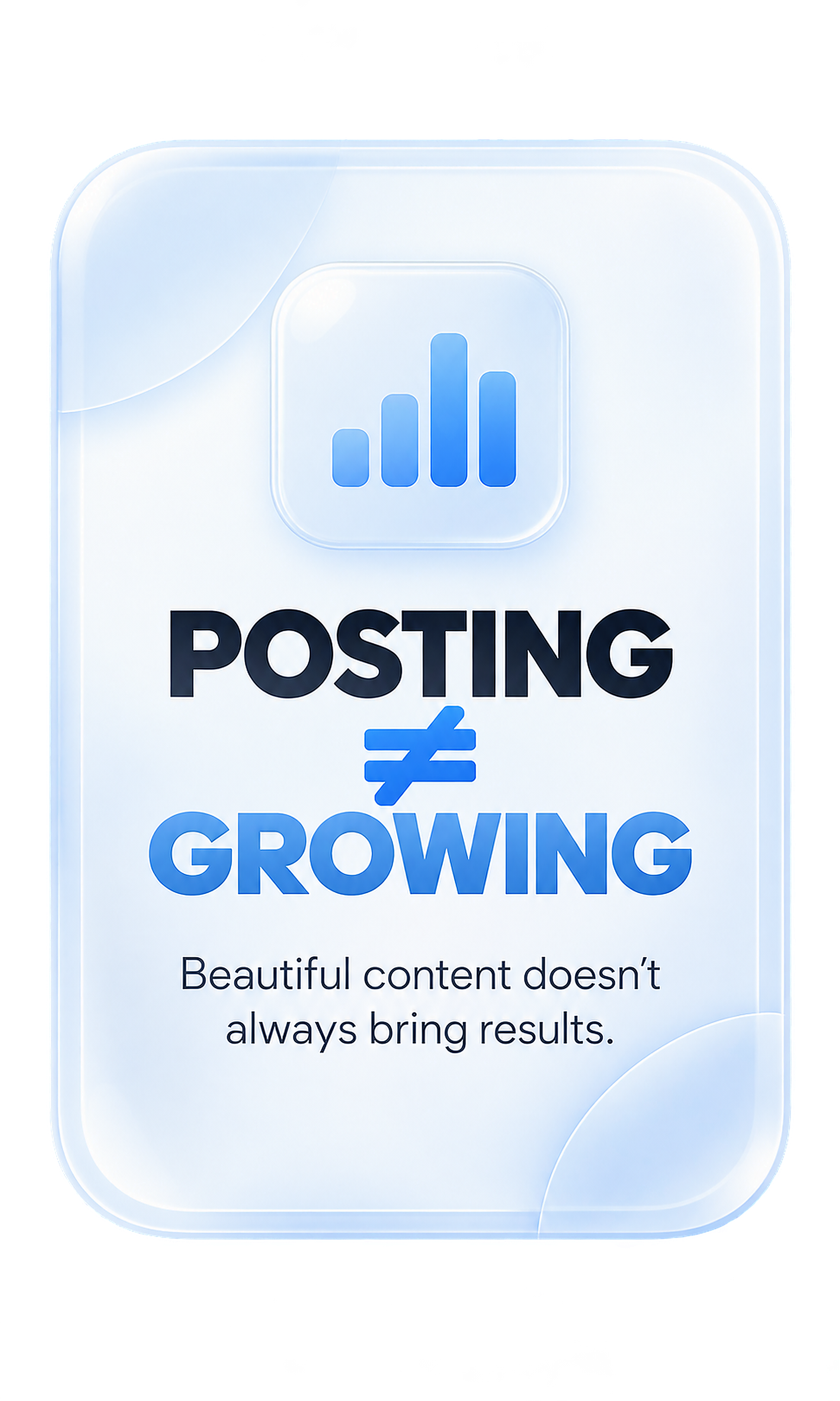 Posting is not growing